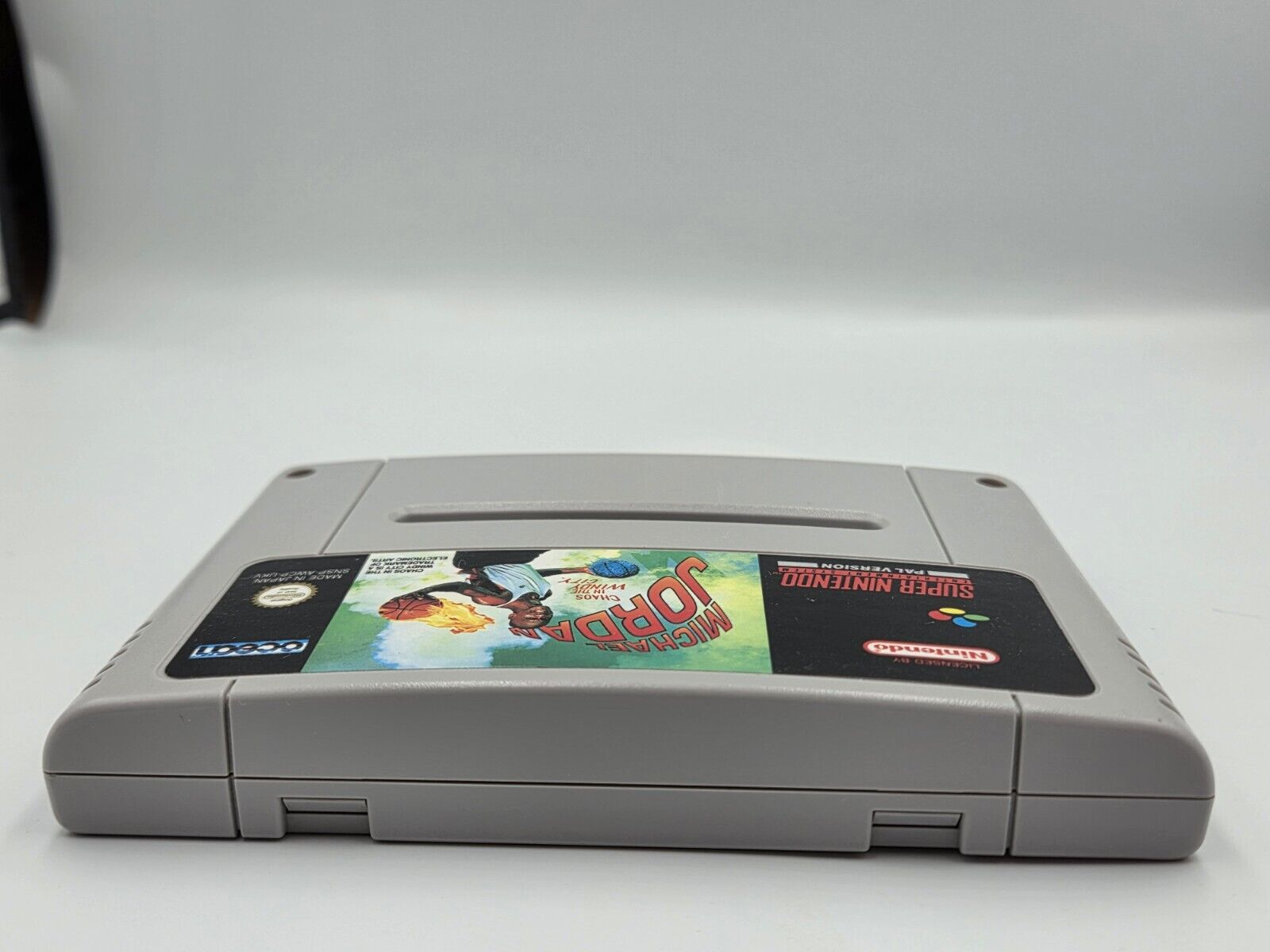 SNES Super Nintendo Michael Jordan Chaos In The Windy City Modul UKV - T-Retro-Games 
