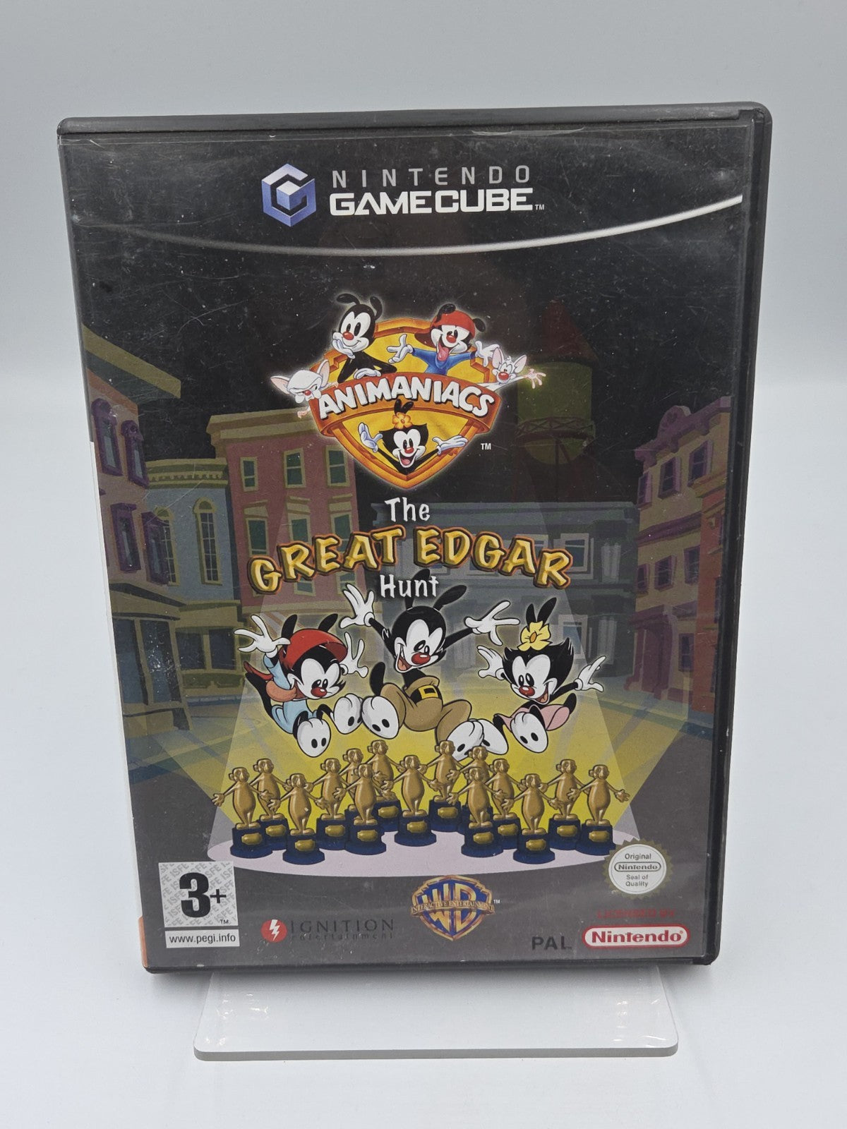 Nintendo GameCube Spiel Animaniacs The Great Edgar Hunt mit OVP +  Anleitung FAH