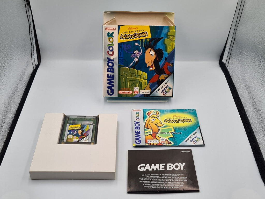Game Boy Color Disney's The Emperor's New Groove mit OVP und Anleitung SCN - T-Retro-Games 