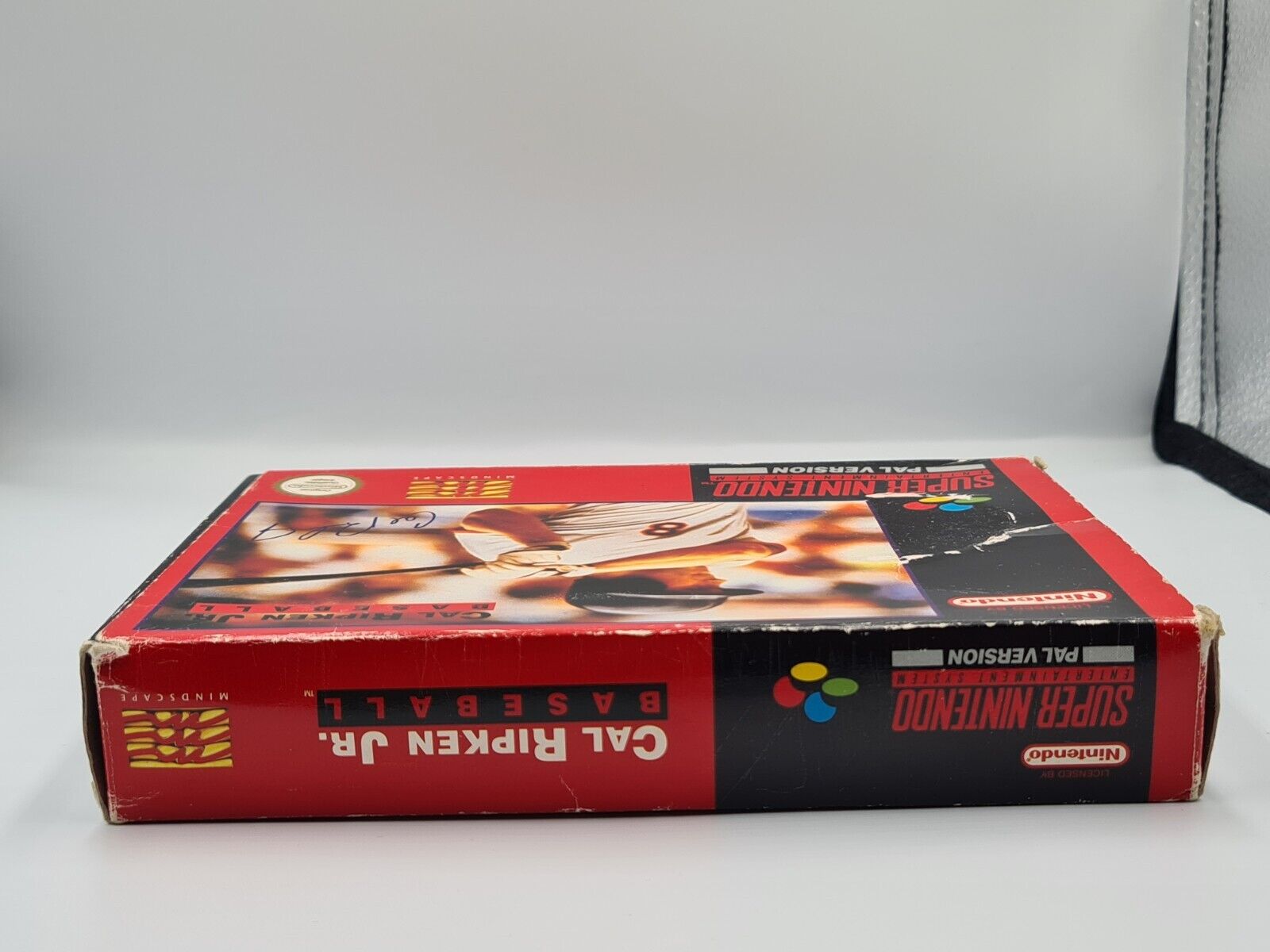 SNES Super Nintendo Cal Ripken JR. Baseball mit OVP und Anleitung NOE - T-Retro-Games 