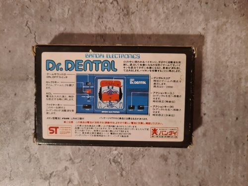 LCD Game Digital Dr. Dental mit OVP Bandai Electronics - T-Retro-Games 