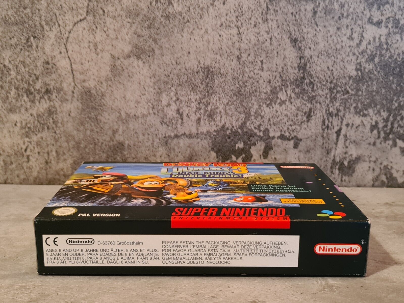 SNES Super Nintendo Donkey Kong Country 3 mit OVP und Anleitung NOE - T-Retro-Games 
