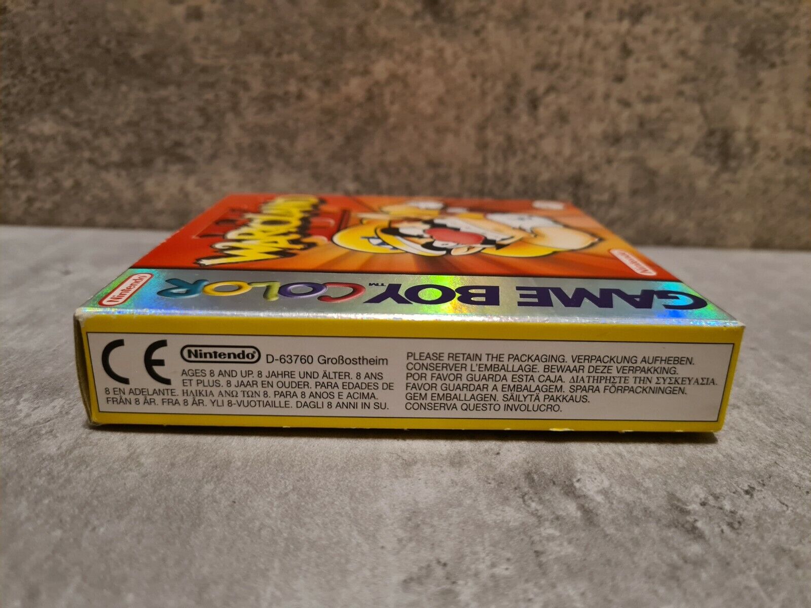 Gameboy Color Wario Land II mit OVP und Anleitung EUR - T-Retro-Games 