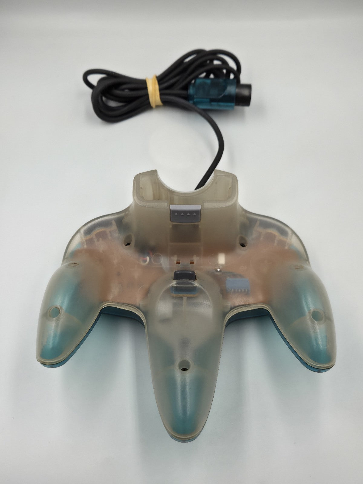 N64 Nintendo 64 Controller Clear Blue Joystick OVP EUR