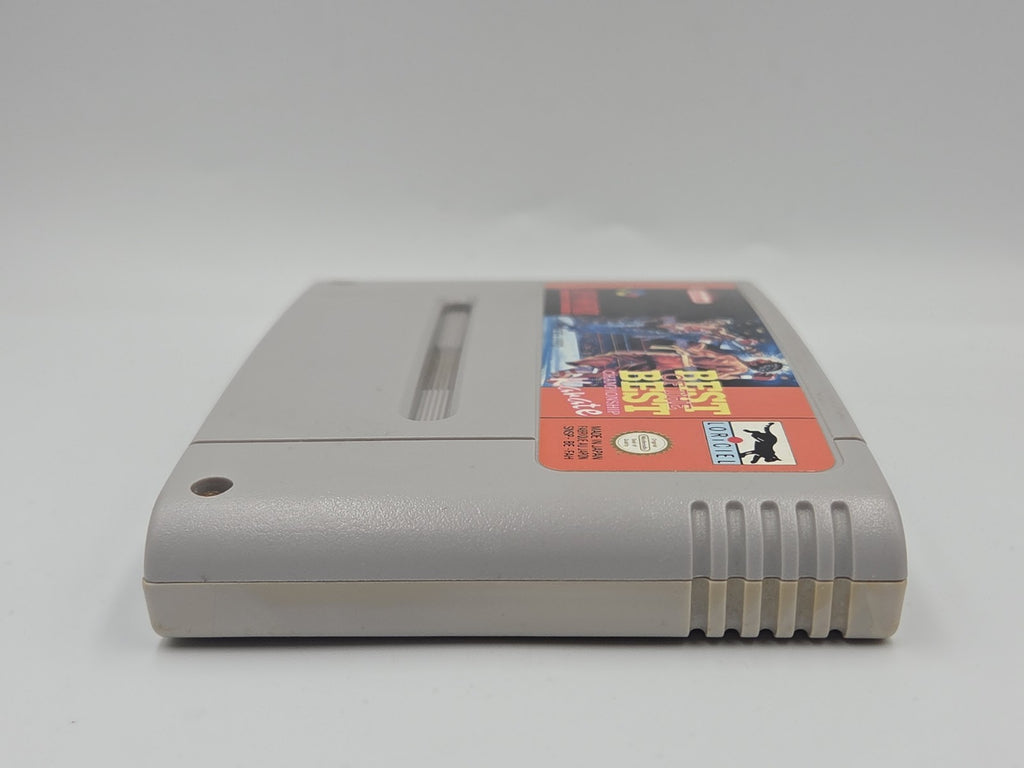 SNES Super Nintendo Spiel Best of The Best Championship Karate FAH Modul