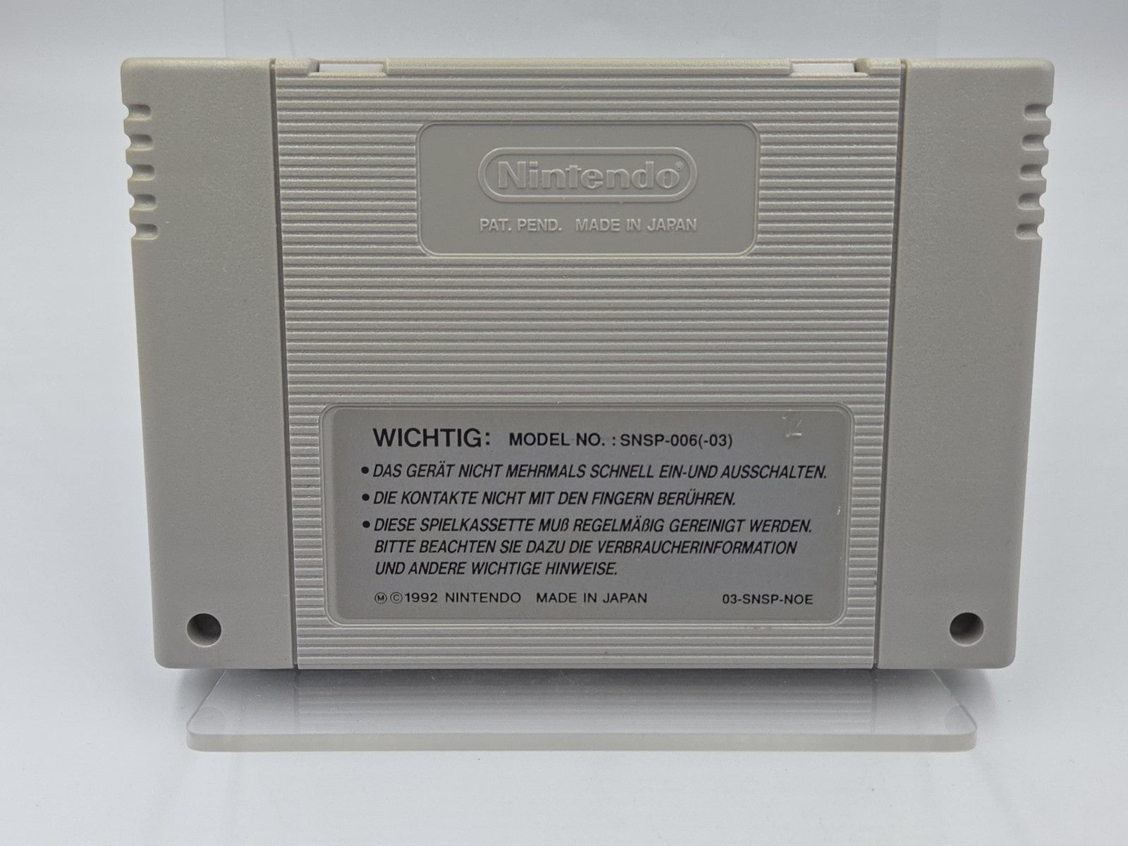 SNES Super Nintendo Spiel Super Mario World 2 Yoshi's Island Modul NOE