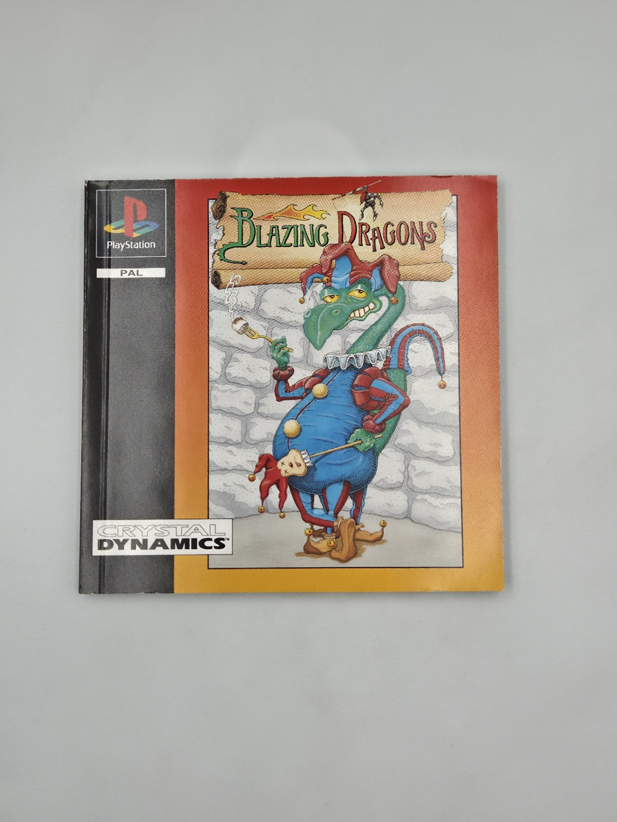 PS1 Playstation 1 Spiel Blazing Dragons mit OVP und Anleitung Multilingual
