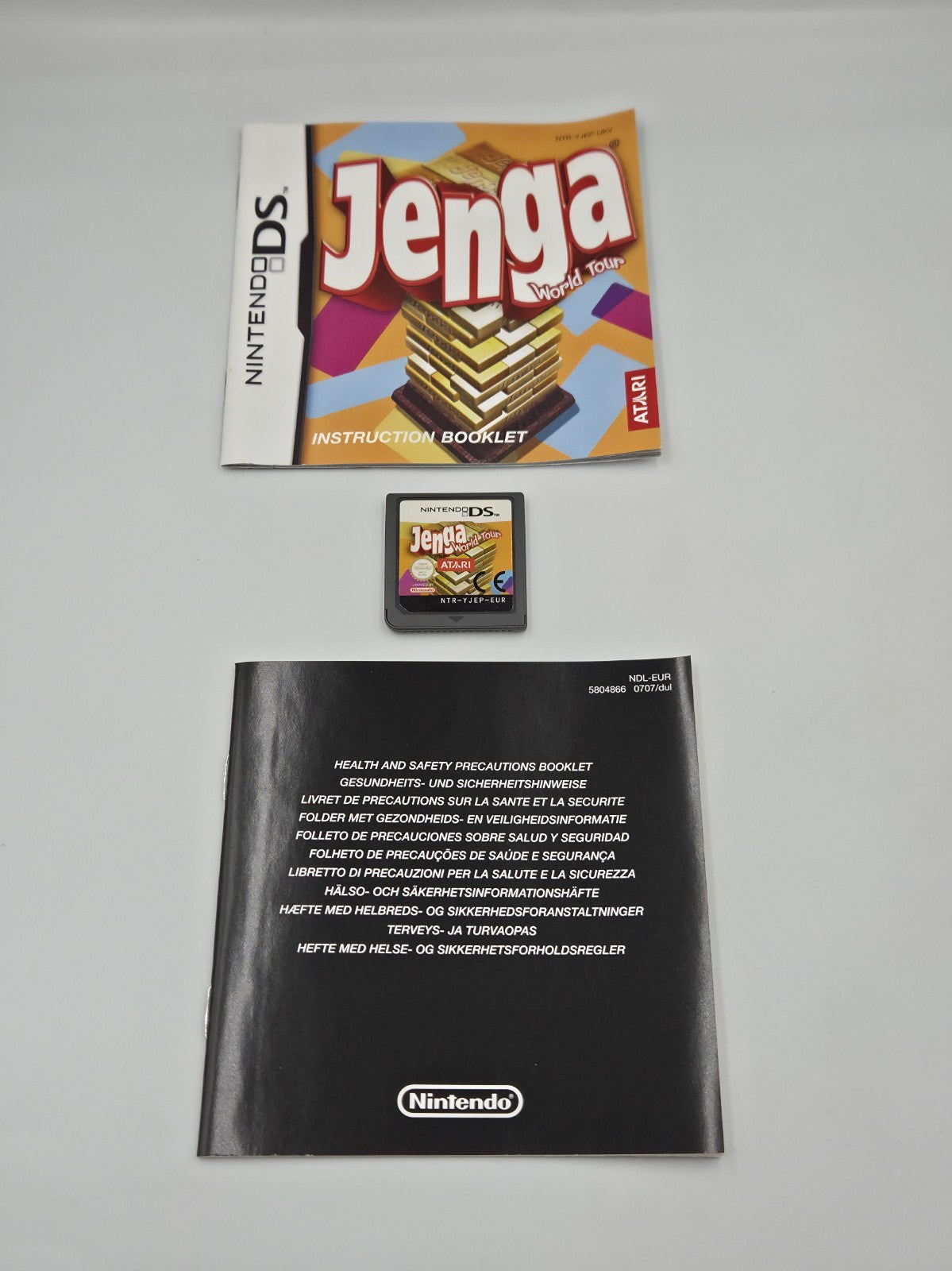 Nintendo DS Spiel Jenga mit OVP und Anleitung UKV