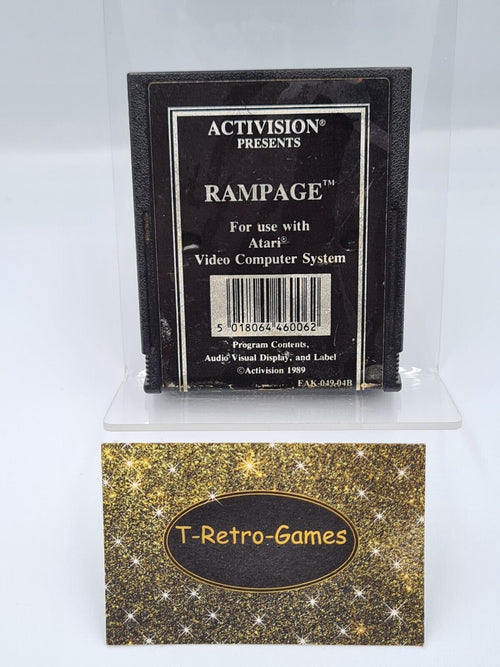 Atari 2600 Spiel Rampage - T-Retro-Games 