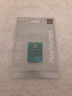 PS1 Sony Playstation Memory Card Sealed Neu New Smaragd SCPH-1020 