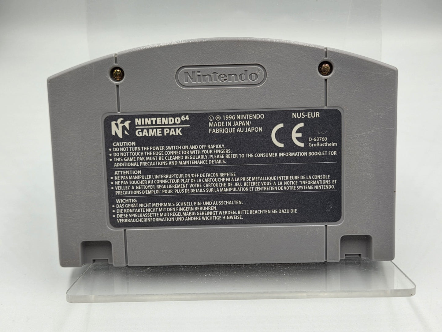 N64 Nintendo 64 Super Mario 64 Modul EUR
