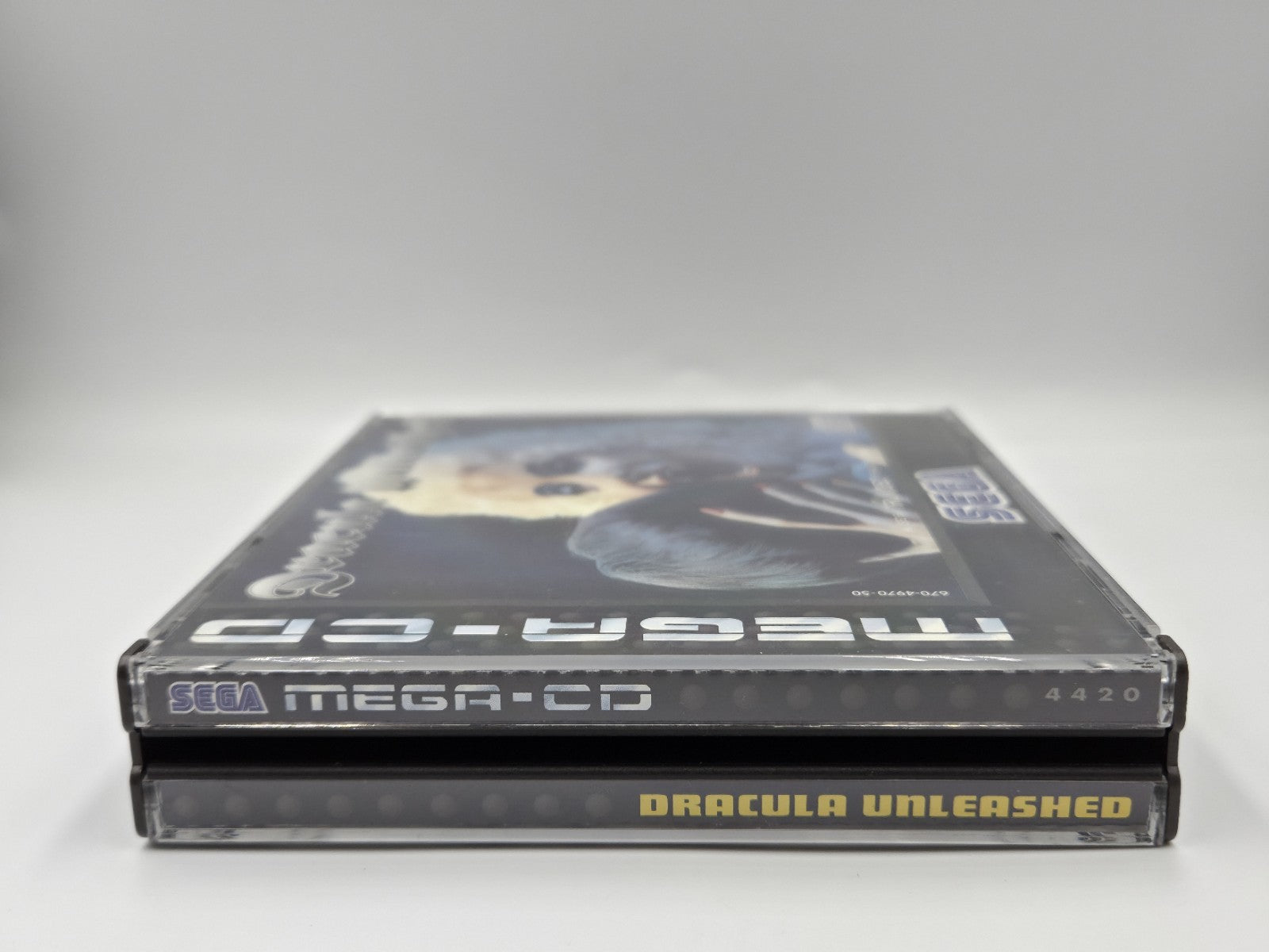 Sega Mega-CD Spiel Dracula Unleashed mit OVP+Anleitung Multi Language 2 Discs