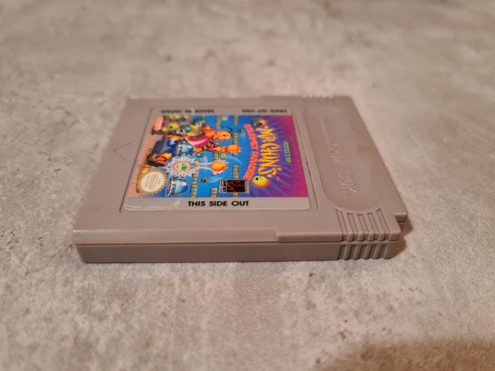 Nintendo Gameboy Classic Spiel MR. Chin's Gourmet Paradise Modul USA - T-Retro-Games 