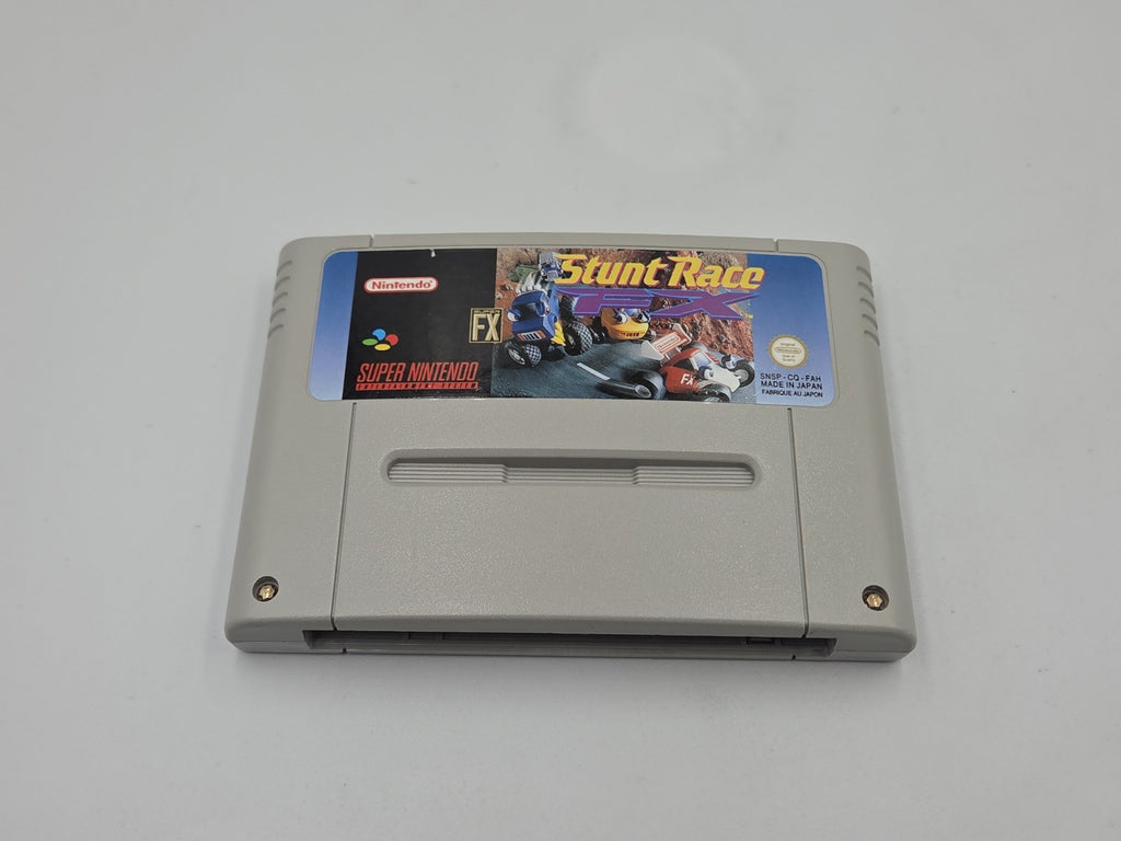 SNES Super Nintendo Spiel Stunt Race FX mit OVP und Anleitung FAH