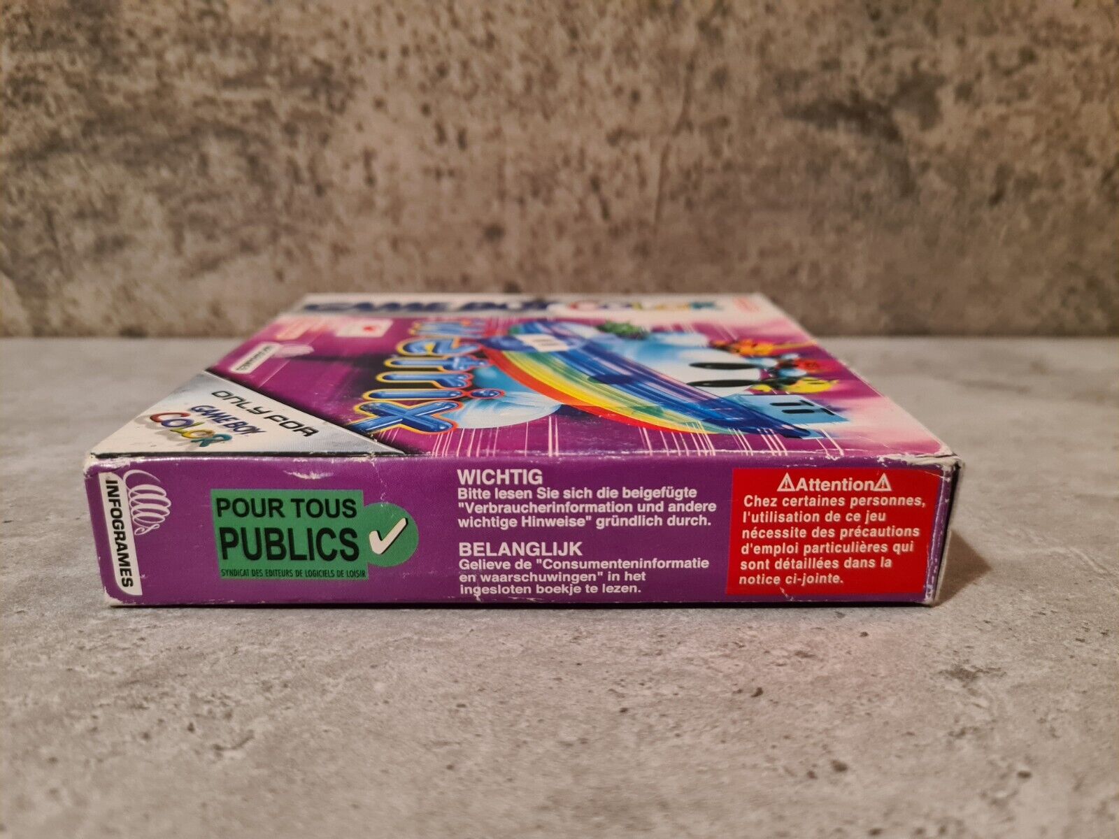 Nintendo Game Boy Color Wetrix mit OVP und Anleitung EUR - T-Retro-Games 