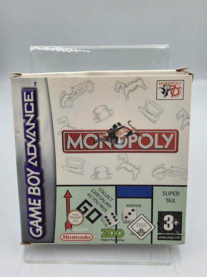 Nintendo Game Boy Advance Monopoly mit OVP und Anleitung EUR