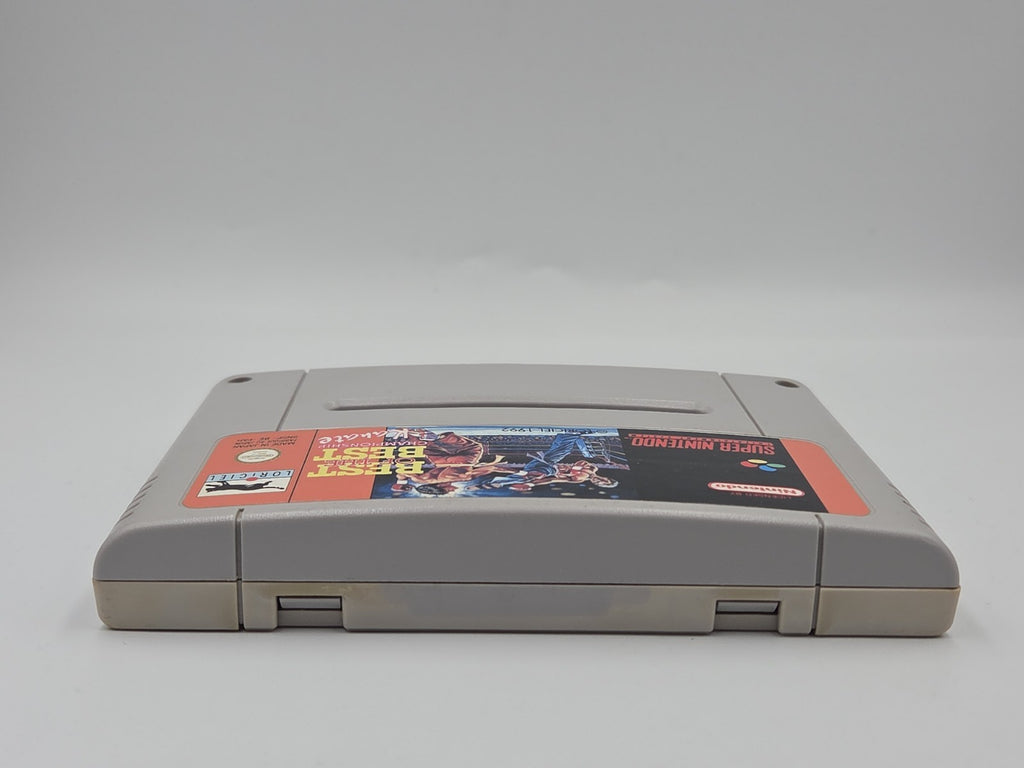 SNES Super Nintendo Spiel Best of The Best Championship Karate FAH Modul