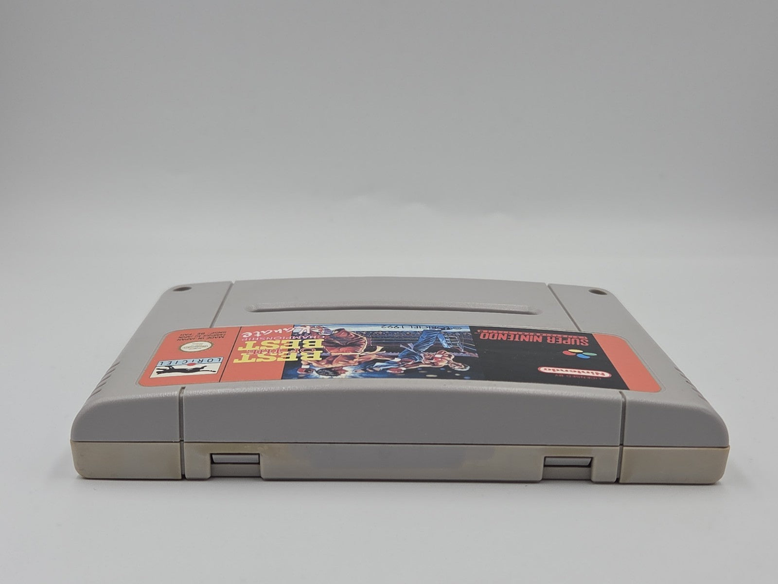 SNES Super Nintendo Spiel Best of The Best Championship Karate FAH Modul