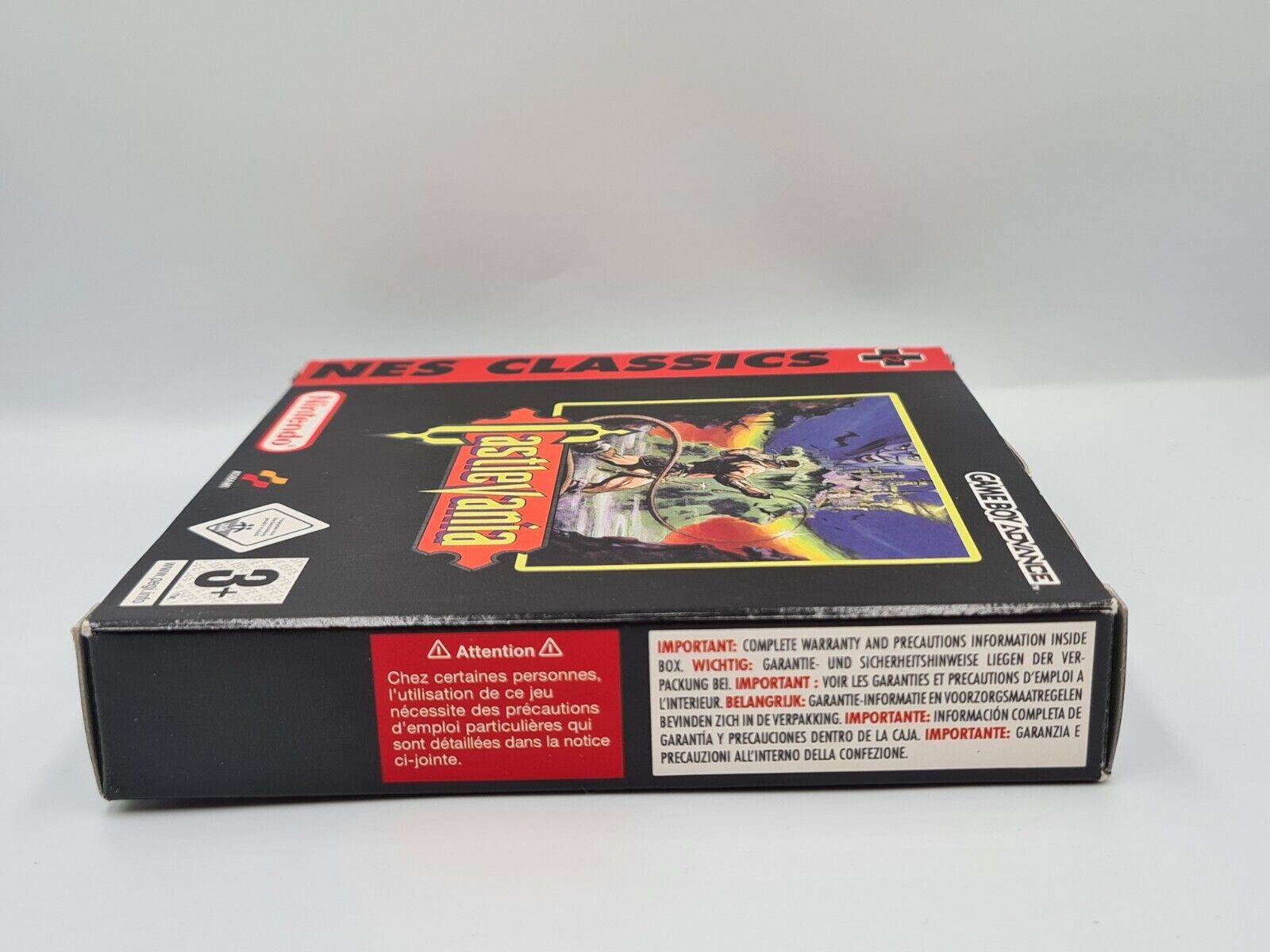 Nintendo Game Boy Advance NES Classics Castlevania mit OVP und Anleitung EUR - T-Retro-Games 