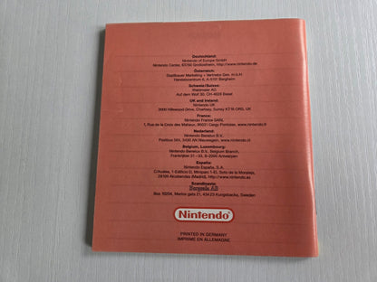 Nintendo Game Boy Advance Kurukuru Kururin Spielanleitung NEU6