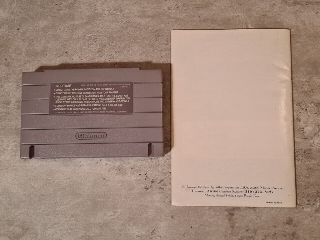 SNES Super Nintendo Lagoon mit OVP und Anleitung NTSC USA - T-Retro-Games 