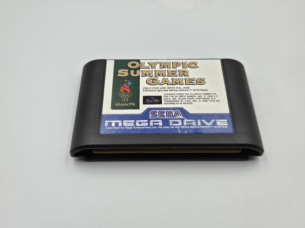 Sega Mega Drive Spiel Olympic Summer Games mit OVP und Anleitung Multilingual 