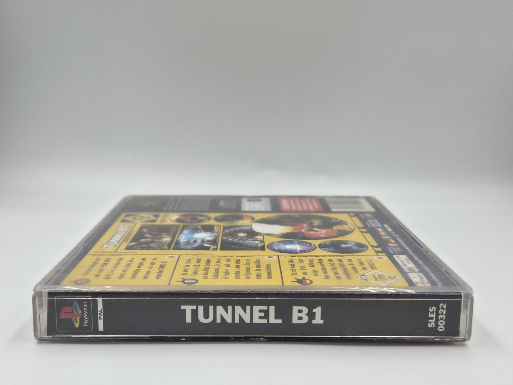 PS1 Playstation 1 Spiel Tunnel B1 mit OVP und Anleitung Multilingual