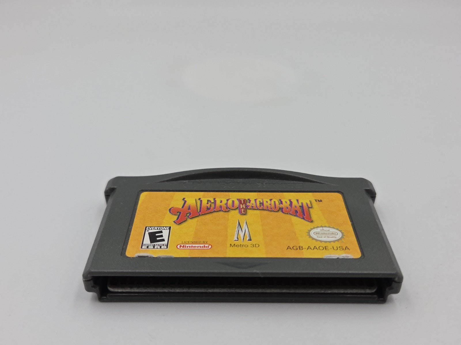 Nintendo Game Boy Advance Spiel Aero The Acro-Bat Modul USA