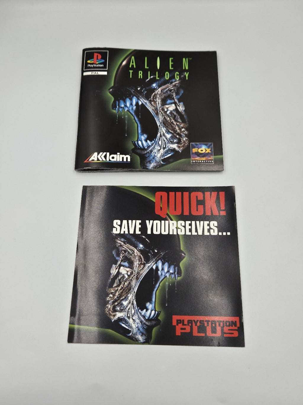 PS1 Playstation 1 Spiel Alien Trilogy mit OVP und Anleitung Multilingual