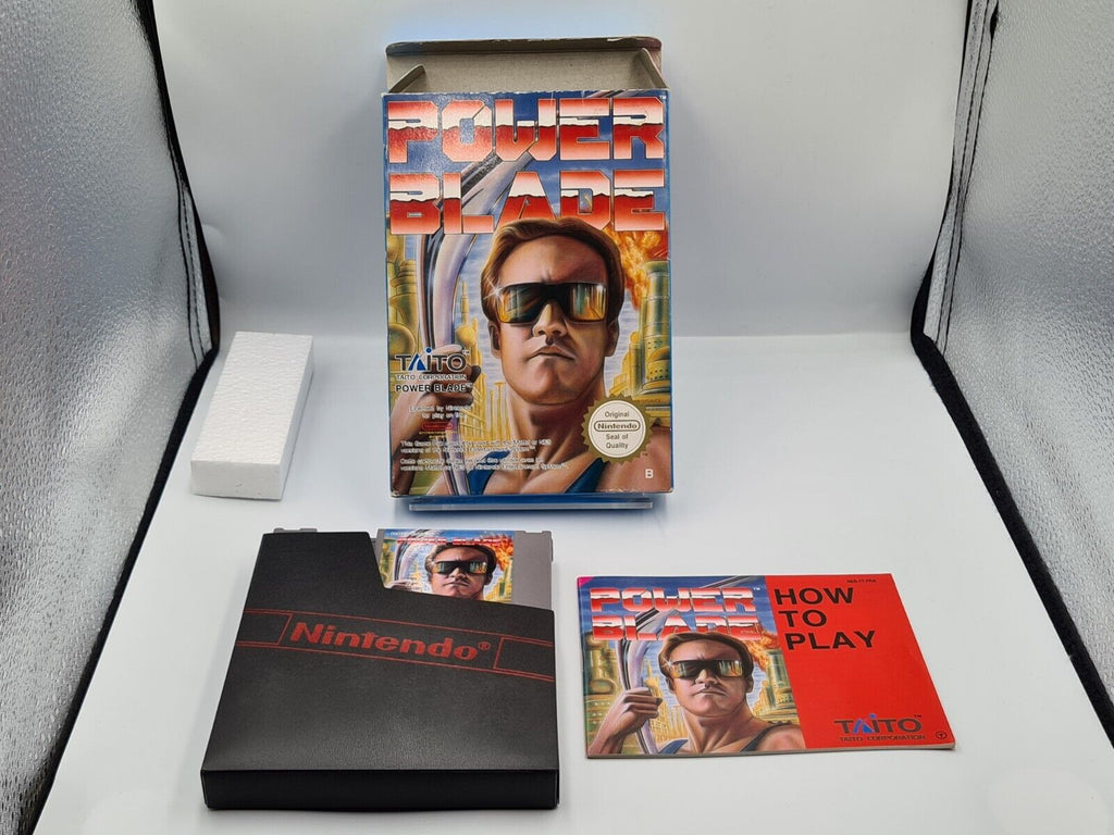 Nintendo NES Power Blade mit OVP und Anleitung FRA - T-Retro-Games 