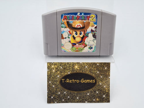 N64 Nintendo 64 Mario Party 2 EUR Modul - T-Retro-Games 
