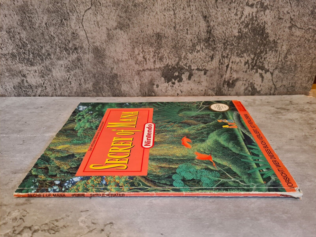 SNES Super Nintendo Secret of Mana mit OVP und Spieleberater NOE Big Box - T-Retro-Games 