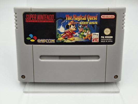 SNES Super Nintendo The Magical Quest Starring Mickey Mouse Modul NOE/SFRG