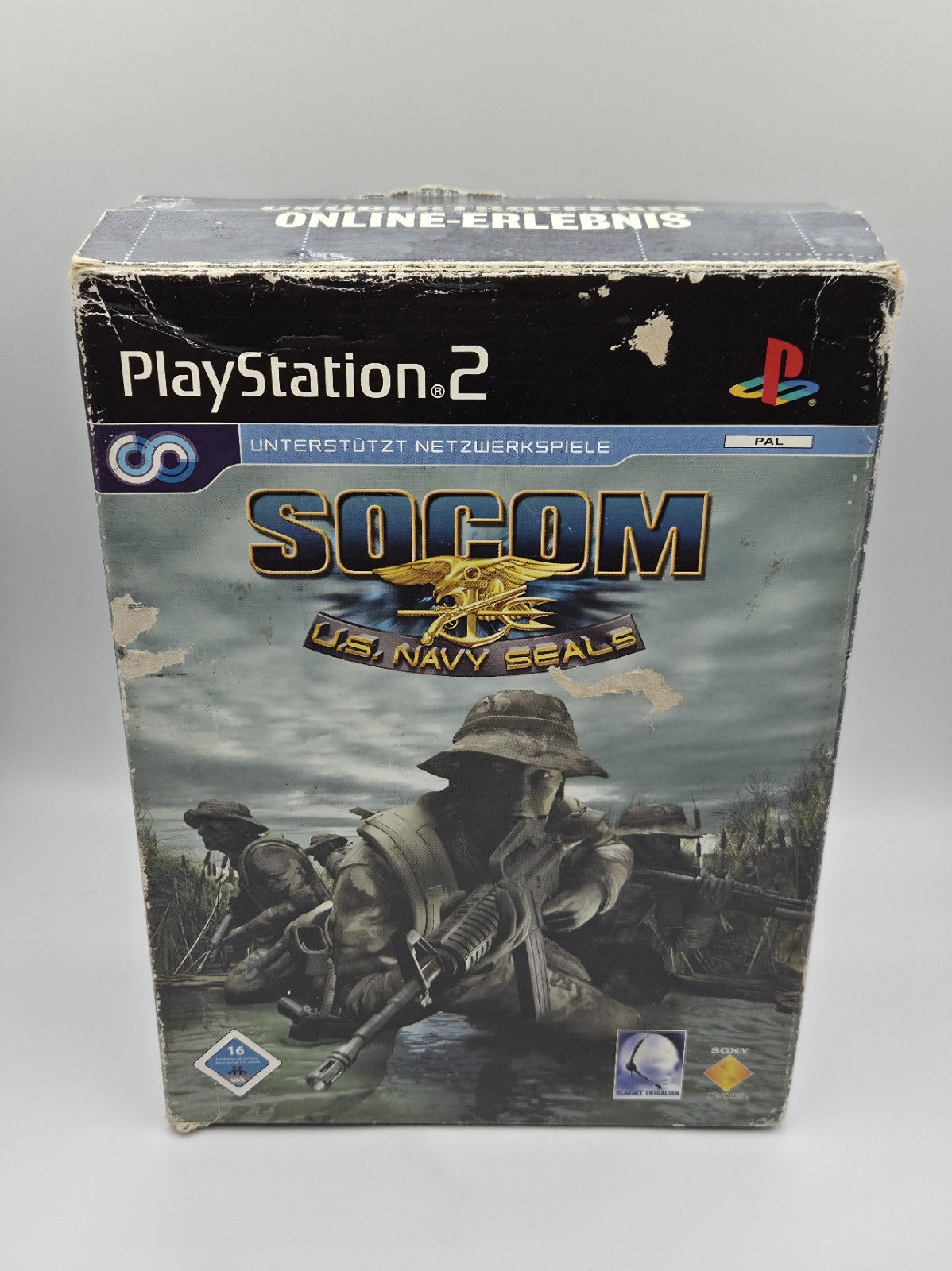 PS2 Playstation 2 Spiel Socom U.S. Navy Seals Limited Edition OVP Deutsch