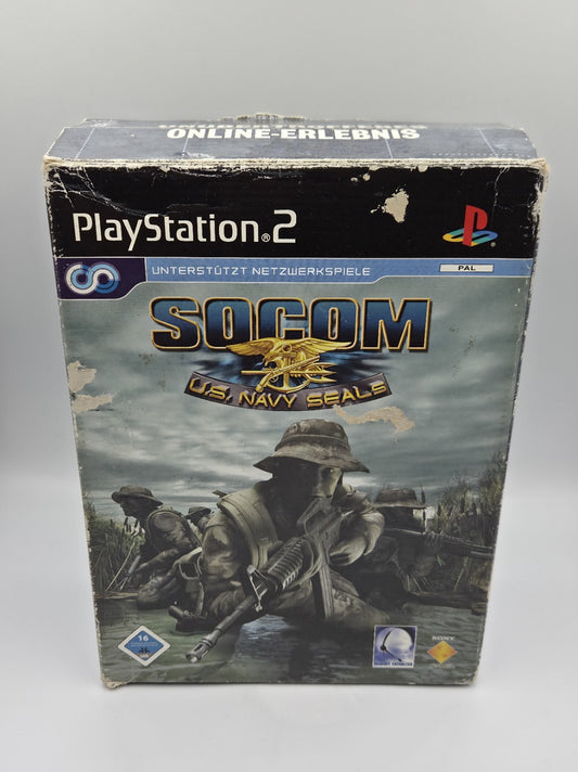 PS2 Playstation 2 Spiel Socom U.S. Navy Seals Limited Edition OVP Deutsch