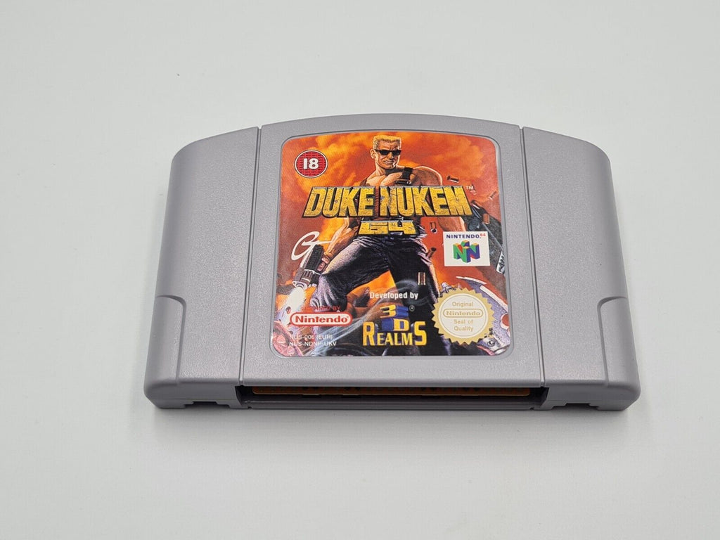 N64 Nintendo 64 Duke Nukem 64 mit OVP und Anleitung UKV - T-Retro-Games 