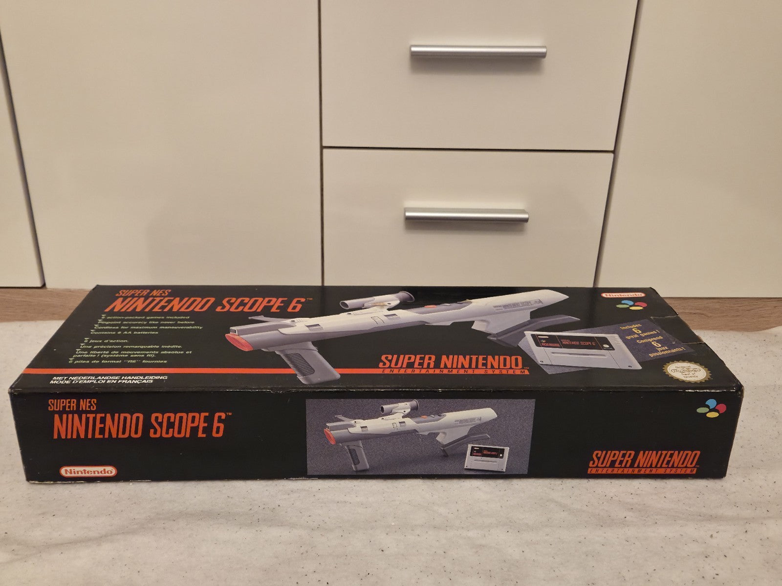 SNES Super NES Nintendo Scope 6 FAH OVP