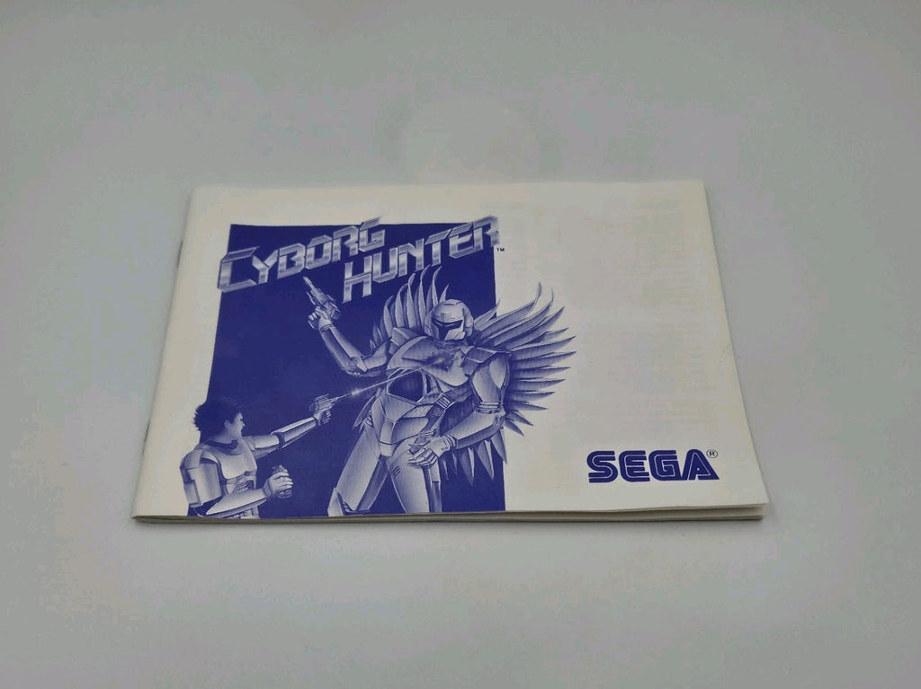 Sega Master System Spiel Cyborg Hunter mit OVP und Anleitung Multi Language 