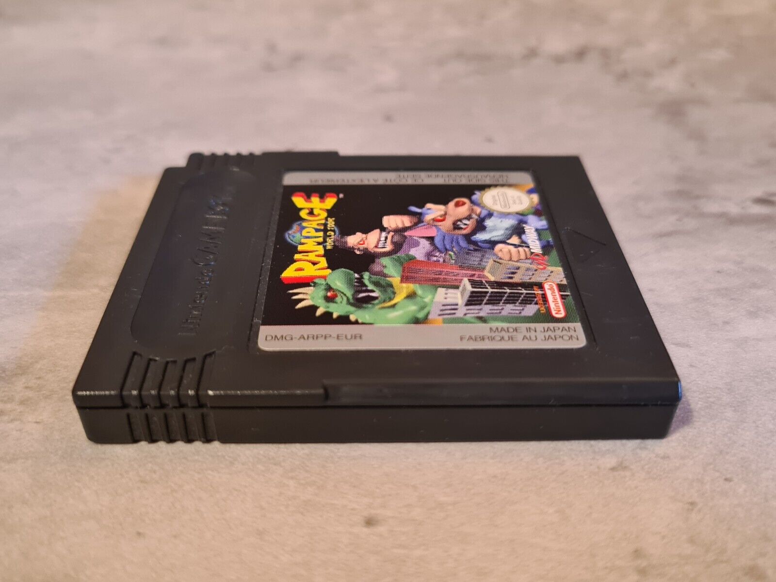Nintendo Game Boy Color Rampage World Tour EUR Modul - T-Retro-Games 
