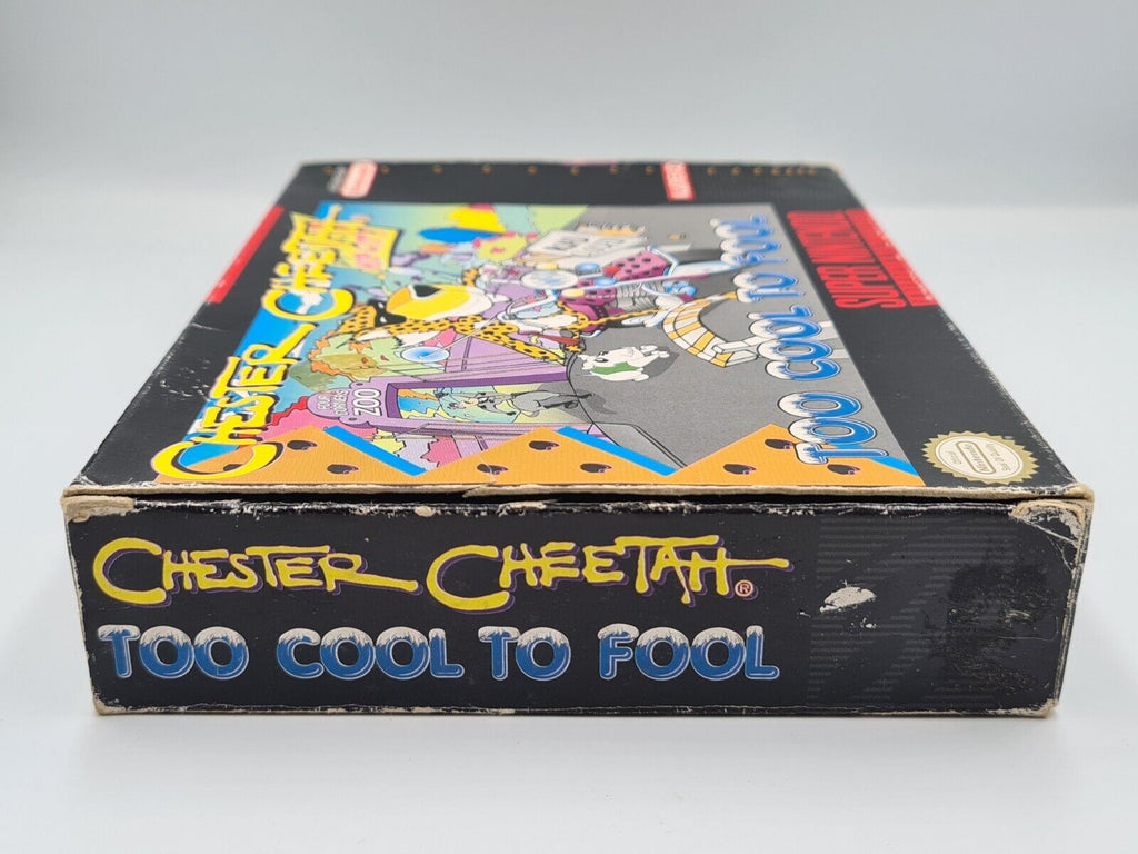 SNES Super Nintendo Chester Cheetah To Cool To Fool mit OVP +Anleitung NTSC USA - T-Retro-Games 