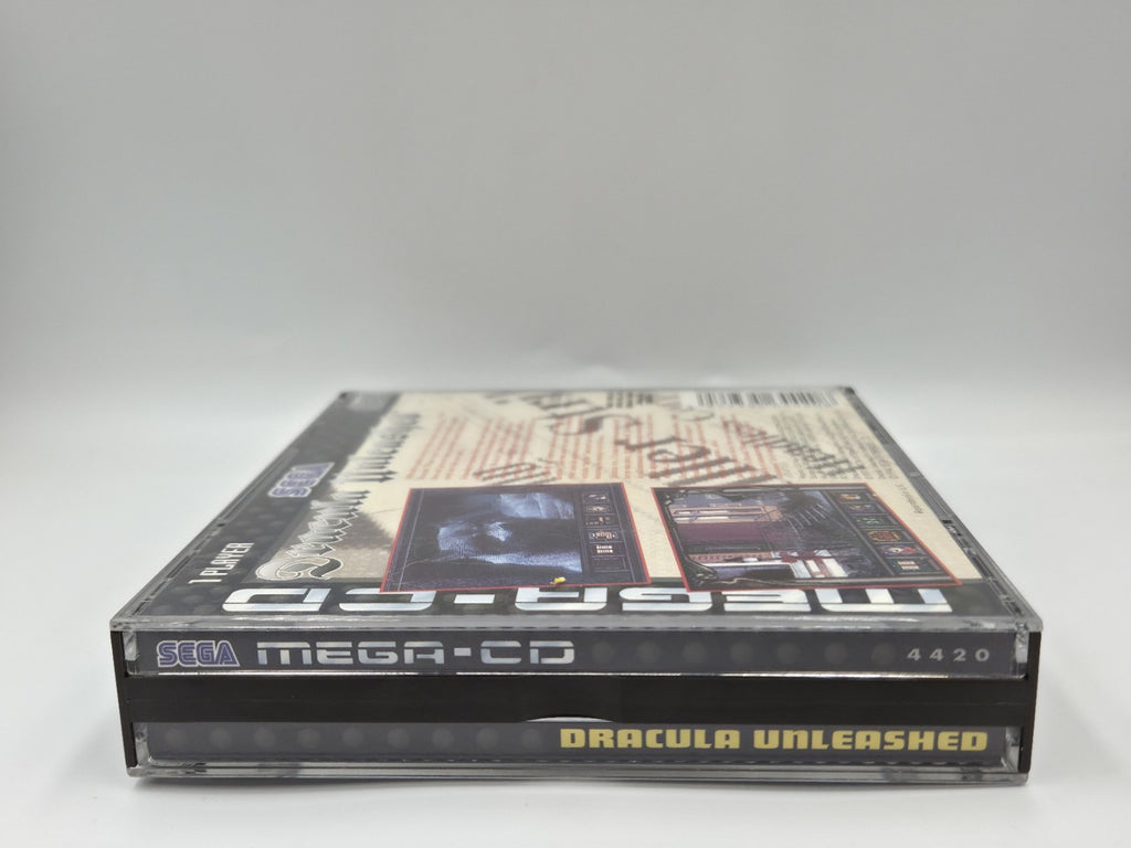 Sega Mega-CD Spiel Dracula Unleashed mit OVP+Anleitung Multi Language 2 Discs