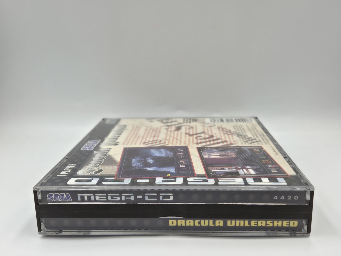 Sega Mega-CD Spiel Dracula Unleashed mit OVP+Anleitung Multi Language 2 Discs