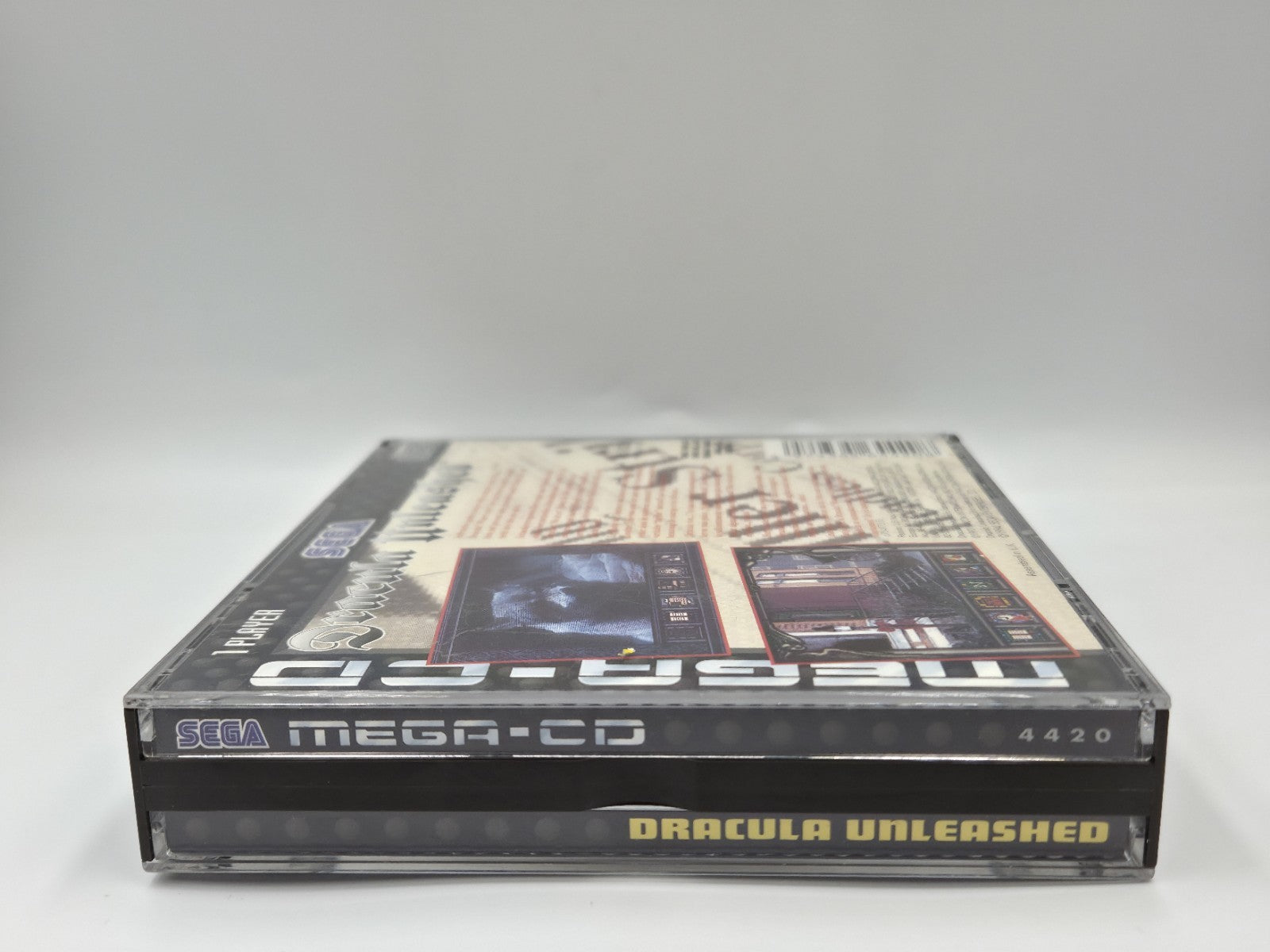 Sega Mega-CD Spiel Dracula Unleashed mit OVP+Anleitung Multi Language 2 Discs
