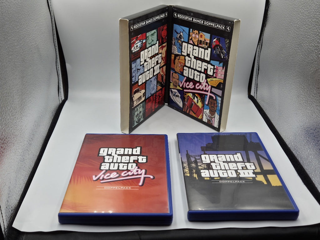 PS2 Playstation 2 Spiel Grand Theft Auto Doppelpack mit OVP Deutsch