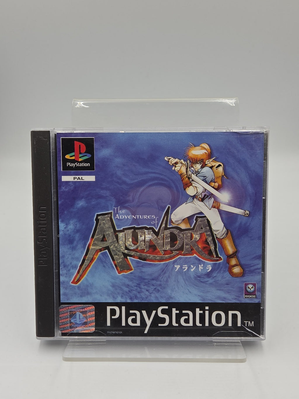 PS1 Playstation 1 The Adventures of Alundra mit OVP + Anleitung + Karte Deutsch