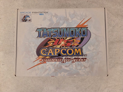 Nintendo Wii Arcade Fightstick Tatsunoko vs. Capcom Ultimate All Stars OVP