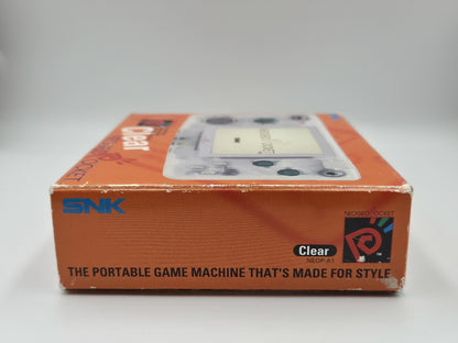 NeoGeo Pocket  SNK Clear Konsole Console Japan SNK OVP