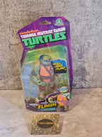 Nickelodeon Teenage Mutant Ninja Turtles Flingers Leonardo Action Toy Neu New - T-Retro-Games 