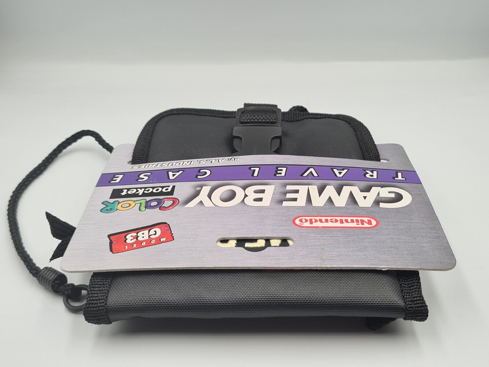 Nintendo Game Boy Color Pocket Carrying Case Schwarz Black Neu NEW 1999 - T-Retro-Games 