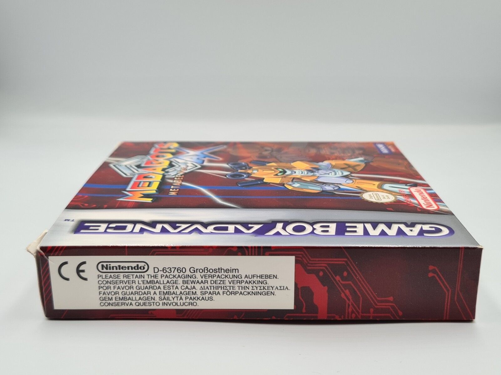 Nintendo Game Boy Advance Medabots Metabee Ver. AX mit OVP und Anleitung EUR - T-Retro-Games 